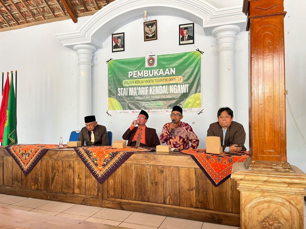 Pembukaan KKN Tematik STAI Ma'arif Kendal Ngawi Tahun 2026 Resmi Digelar di Desa Sidowayah whatsapp image 2026 07 23 at 13.10.53